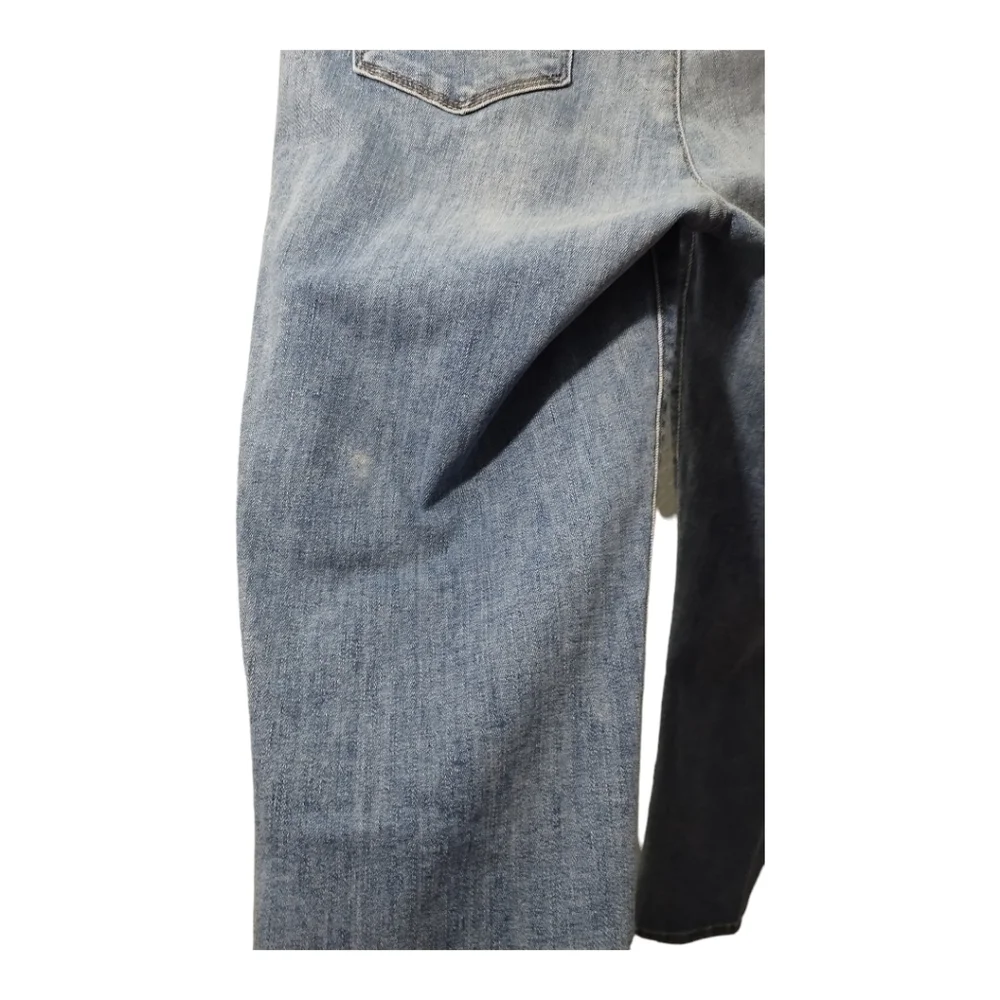NYDJ Alina Pull On Ankle Lift Tuck‎ Technology Split Hem Jeans Size 10